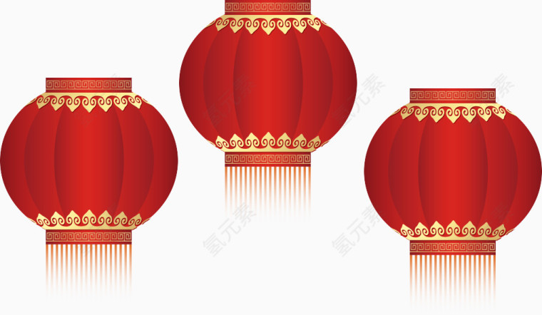 灯笼矢量