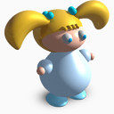 金发少女远景archigraphs孩子