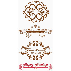 欧式古典花纹边框合集 