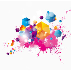 美丽的液体图案