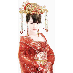 现代元素素材卡通古风装饰图片