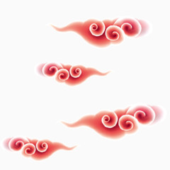  中国风祥云  