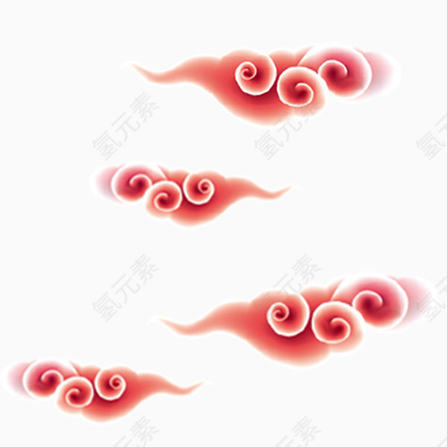  中国风祥云  