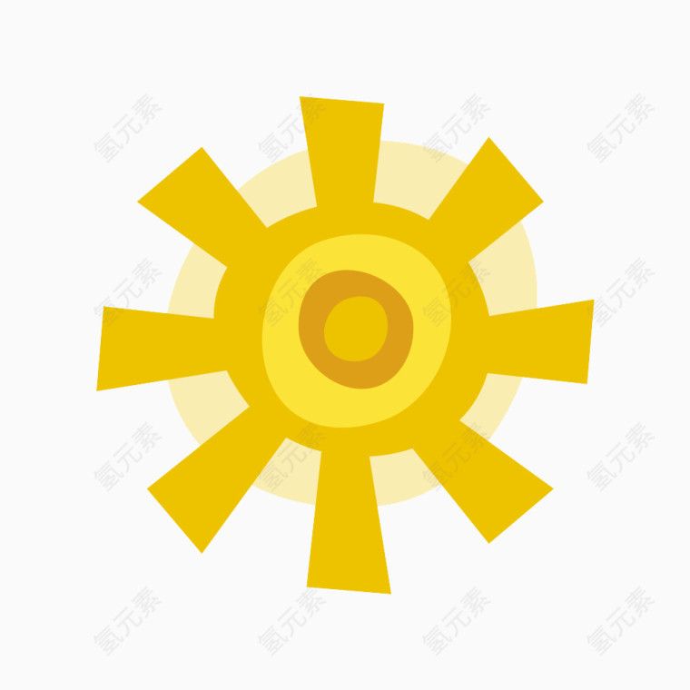 卡通太阳