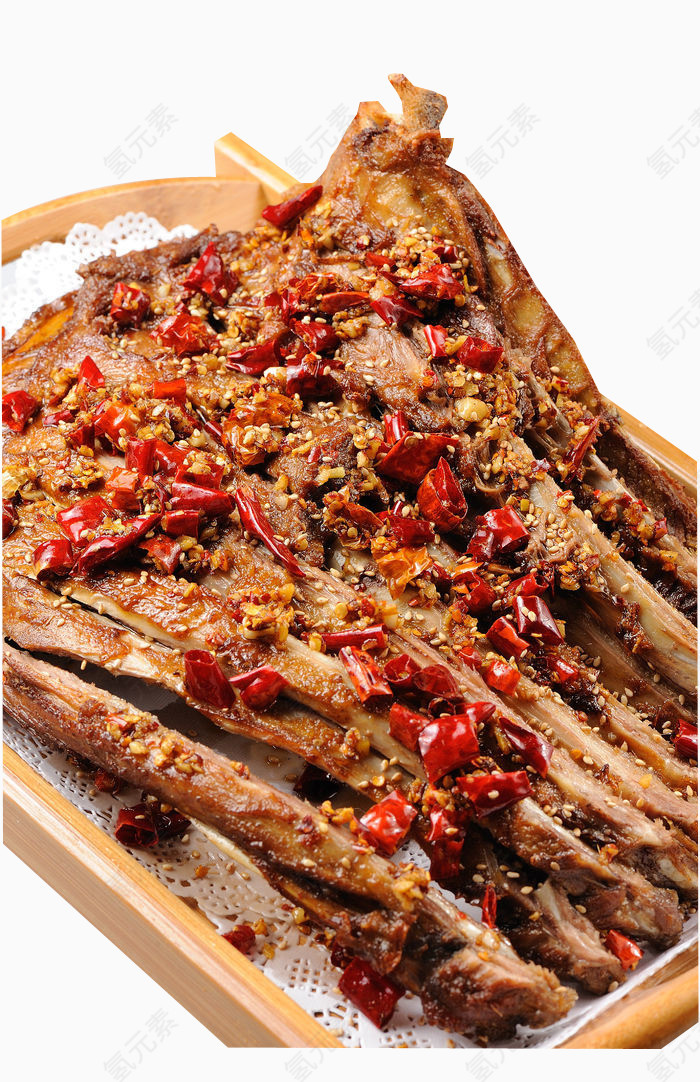 美味烤羊排