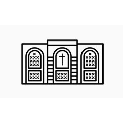 天主教的基督教的教堂忏悔天主教的线