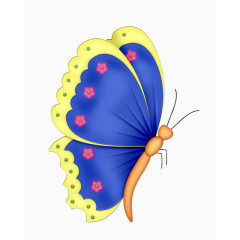 卡通蝴蝶