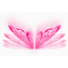 创意粉色蝶恋