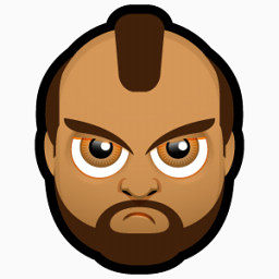 男性的脸为J1图标