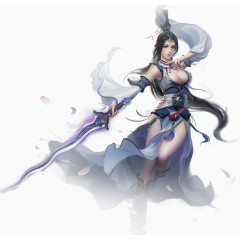 人物古装女素材