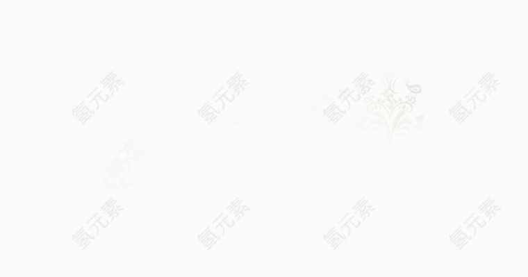创意白色花纹