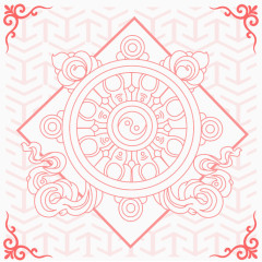 中国风图案边框