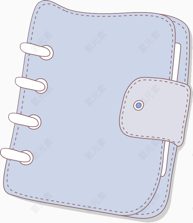 卡通手绘笔记本