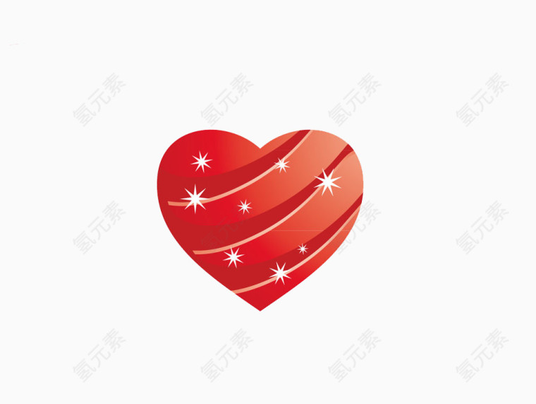 红色爱心