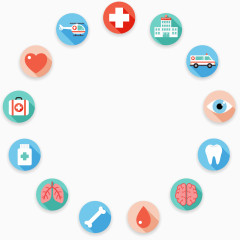 医院系列图标