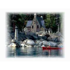 森林里的小木屋