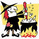女巫大锅Snappy Hour Halloween