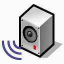 音频服务器大声的音乐扬声器声音的声音BeOS