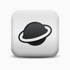 磨砂白广场图标自然奇迹行星SC自然奇观