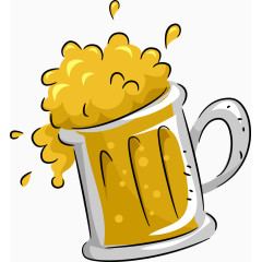 啤酒卡通