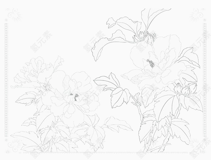 简约花绘图