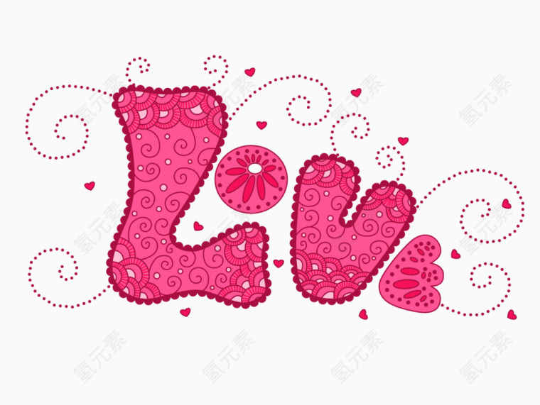 LOVE字体设计