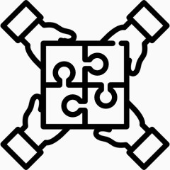公司团队商务使用免抠图标icon