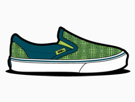 货车嵌套的鞋van-slip-ons-shoes-icons