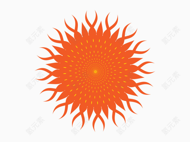 红彤彤的太阳