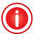 信息框架super-mono-red-icons