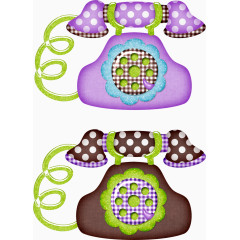 卡通座机电话锦集