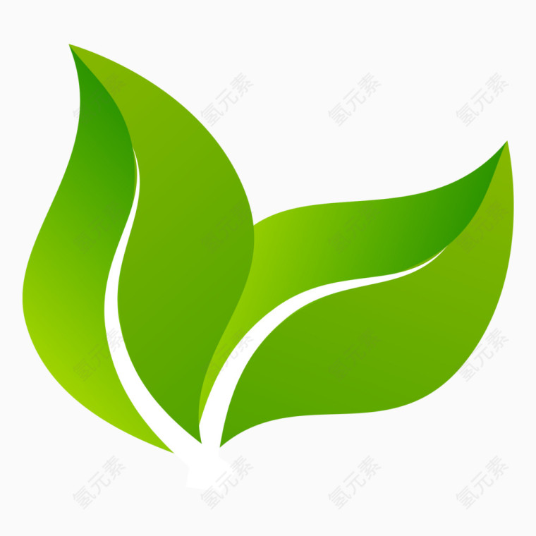 绿色叶子LOGO