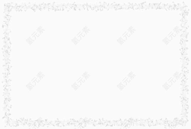 边框 简洁 黑白
