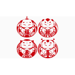 剪纸  窗花  新年  新春