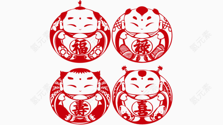 剪纸  窗花  新年  新春