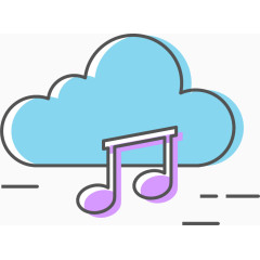 音乐云图标