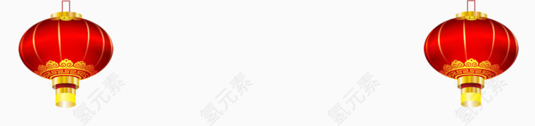 红色灯笼立体素材