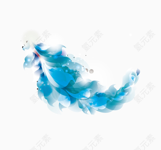 炫彩花朵花纹