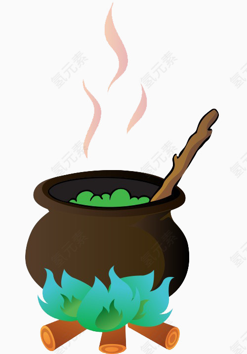 巫师的魔法黑药罐