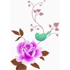 装饰玫瑰高清花卉