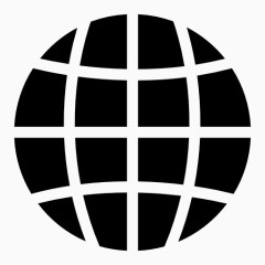 地球网格状图标