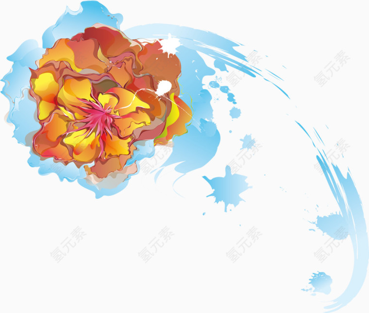 花纹彩墨