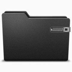 邮政编码文件夹Pry-frente-black-special-icons