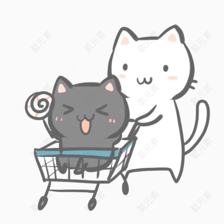 亲子小猫