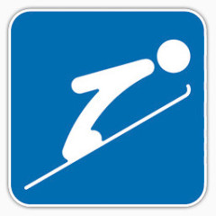 跳台滑雪项目图标