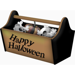 万圣节木箱礼物