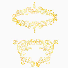 中式复古花纹素材