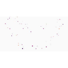 矢量彩色小圆点