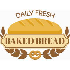 面包房标志矢量图