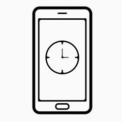 手机时钟图标